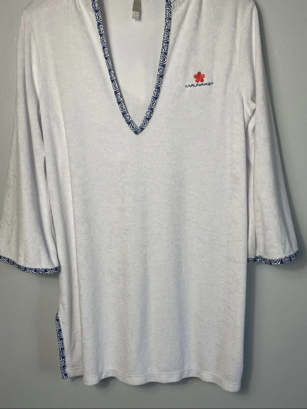 Helen Jon Hooded Terry Cover-Up Women‎ Size Large